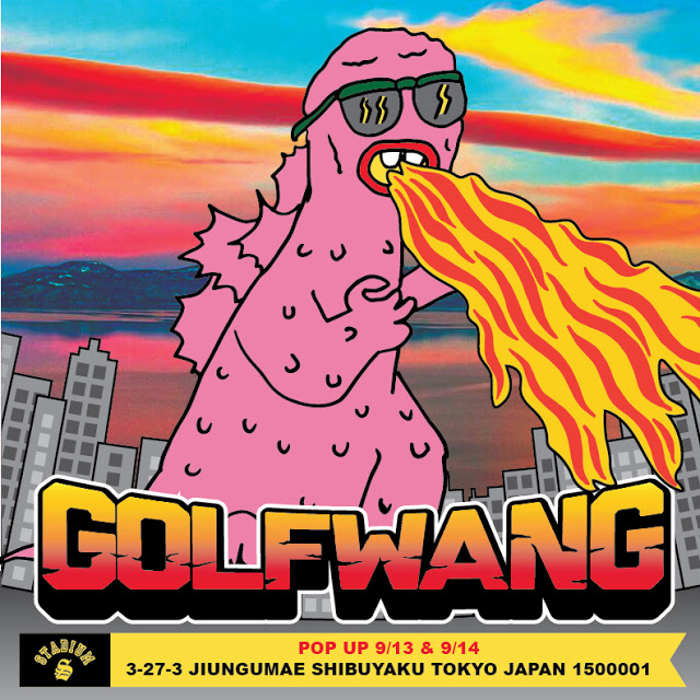 Tyler The Creator  GOLF WANG POP UP SHOP at stadium原宿